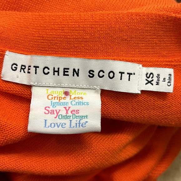 Gretchen Scott Side Buttons Cardigan Sweater Size XS - Picture 9 of 10